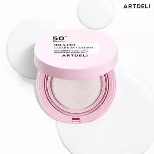 [아트델리] (단품) 아트델리 멜라 컷 클리어 선쿠션 (SPF 50 , PA   ) 15g