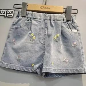 치크DP01들꽃자수숏데님CKTH26580