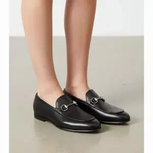 구찌 GUCCI 홀스빗 가죽 로퍼 블랙 798997 AAD7E 1000