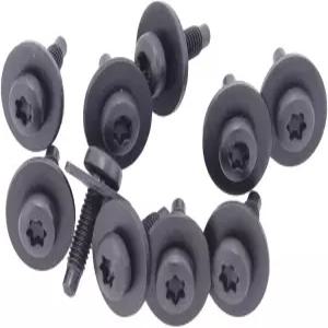 CNUPSM 라이트 볼트 나사 0Pcs N90683302 M6X20 아우디 A4/S4 Q5 Q7 A6 호환됩니다