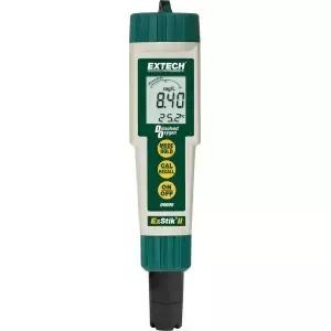 Extech DO600 방수 ExStik II 용존 산소 측정기 염분 및 온도 보정 자동 데이터 보류 최소/최대 대형 LCD가