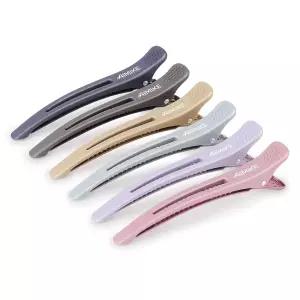 미용사 여성 남성을 위한 미용실 및 가정용 헤어 컷팅 클립을 AIKE 6pcs 실리콘 밴드가 된 미끄럼 방지