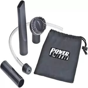 틈새 도구 브러시 노즐 펠릿 스토브 호스 어댑터 및 보관 가방이 된 PowerSth PAAC302 애쉬 진공 딥 클리닝