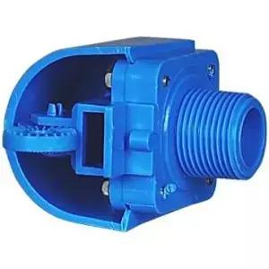 미라코 A52 2갤런 /분 4080 PSI 글로브 밸브 회색 고무 본체 2개 포트 급수 시스템