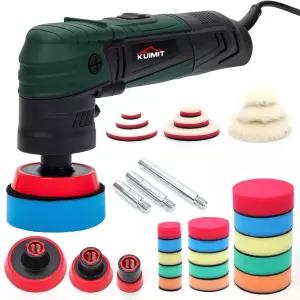 KUIT /2 /3 버퍼 폴리셔 키트 780W 고출력 미니 연마기 27 액세서리 M5 /8 나사 75mm /00mm /40mm 연장