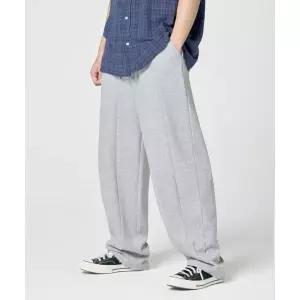 AGOD 에이지오디 벌룬 절개 와이드 스웨트 팬츠 [그레이]362707