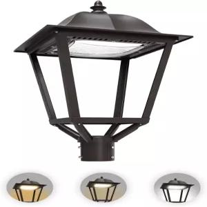 25 /30 /50 /75W LED 트 탑 라이트 3000K /4000K /5000K IP67 방수 상업 거리 조명 9750 루멘 테논 78mm
