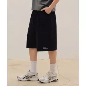 AGOD 에이지오디 프론트 라인 스웨트 쇼츠 [블랙]362753