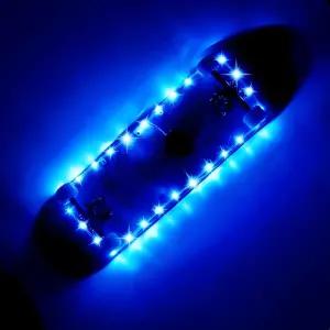 LED 스케이트보드 라이트 리모컨 롱보드 6가지 색상 변경 방수 충격 방지 에 매우 밝게 표시됩니다 에게