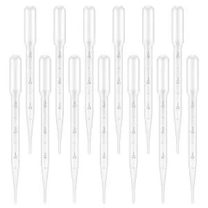 G2PLUS 00PCS 3ml 일회용 플라스틱 피펫 과학 실험실용 오일 등급 이송 메이크업 도구