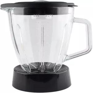 LMEI 교체용 부품 6컵 유리 용기 SPB7CHLR 블랙 칼라 및 칼날 Cuisinart 믹서기 호환