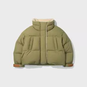 매장정품 코닥어패럴 브라우니 세미크롭핏 숏 다운 자켓 우먼 LIGHT GREEN 3348772 258567