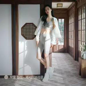 ANDAR 에어쿨링 러닝 바이커 4부 레깅스