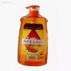 자연퐁 소취 자몽오렌지 주방세제 1KG 안심세정 LG생활건강 찌든때