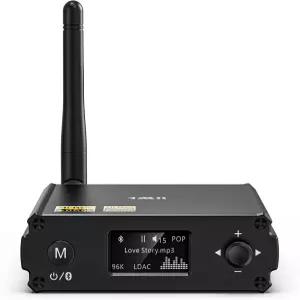 1Mii DS220 HiFi Bluetooth 5.3 수신기 - 오디오 파일 DAC LDAC 및 aptX HD OLED 디스플레이 홈 스테레오