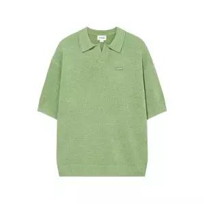(매장정품) 커버낫 COVERNAT 스몰 어센틱 오픈 카라 하프 니트 Light Green CO2502KT01LN 310372