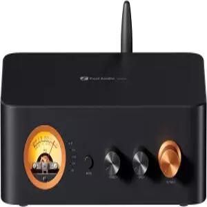 Fosi 오디오 MC351 2.1 채널 통합 증폭기 DAC 포함 홈 스테레오 파워 앰프 HiFi 패시브 스피커용 듀얼