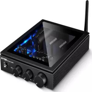 패시브 스피커용 EYTSE P60 블루투스 스테레오 앰프 300W x 2 TPA3255 2채널 미니 클래스 D 홈 오디오 PFFB