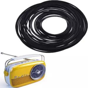 iLulala 100pcs 레코더 고무 벨트 40-135mm 카세트 수리 유지보수 믹스 플랫 테이프 머신 DVD CD LD VCR