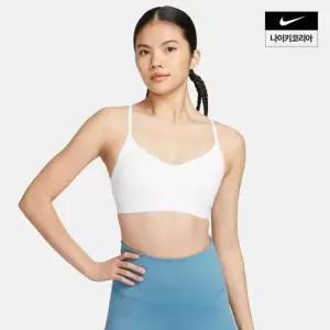 나이키 인디 라이트 서포트 여성 패드 어저스터블 스포츠 브라 FD1063-100 255838