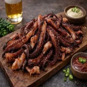 강원도가공 반건조 가문어다리 구이족 캠핑요리 가문어 대왕오징어다리 꾸이족 1kg, 10개