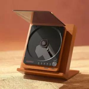 미니CD플레이어 워크맨 휴대용 블루투스 플레이어 발열 듣기 무손실 CD 레트로 음질 앨범 JA310
