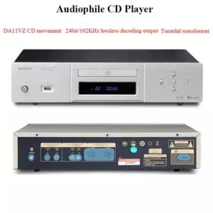 미니CD플레이어 HIFI CD 플레이어 SPHE8104GW 블루투스 OPA1612 DTS AC 220V230VA