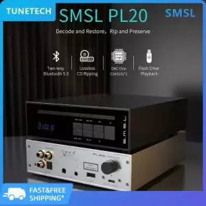 미니CD플레이어 SMSL PL20 고해상도 CD 32옴 4MM 휴대용 출력 오디오 CS4 블랙