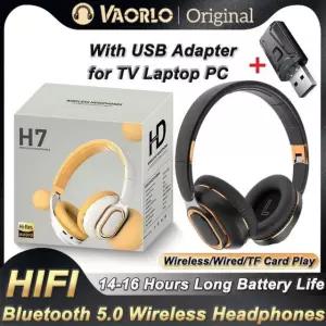 헤드셋스펀지 이어폼 H7H3 TV 블루투스 어댑터 이어폰용 USB 헤드셋 베이스 마이크 블랙 Adapter
