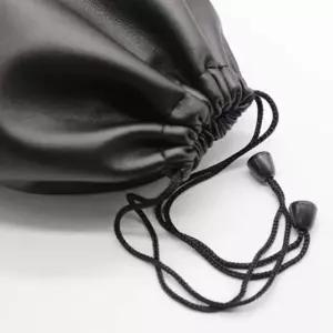 헤드셋파우치 헤드폰 케이스 가죽 보관 가방 휴대용 헤드밴드 보호 방수 대형 파우치 S블랙