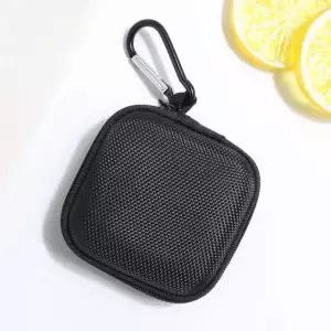 헤드셋파우치 헤드폰 케이스 하드 휴대용 충격 가방 USB 케이블 카드 헤드셋 보관 메모리 USBDark Gray