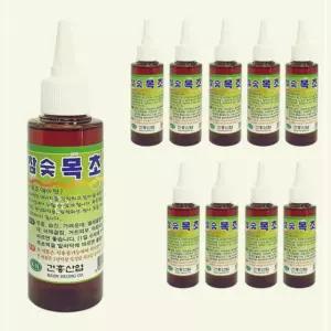 국산 참숯목초액 x10개 110ml 숙성 목초원액 발관리 쾌적한 깔끔한 23HWDD1358