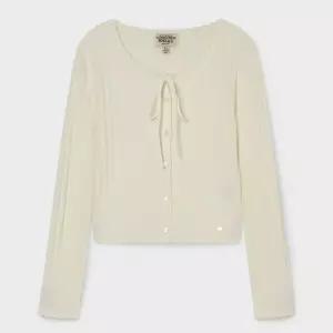 후아유 여성 Skashi Ribbon Cardigan WHCKG2443F 273349
