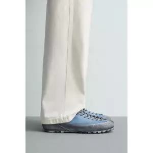 ZARA 자라 VIBRAM 솔 AARON LEVINE X 레더 스니커즈 - 블루 3947657