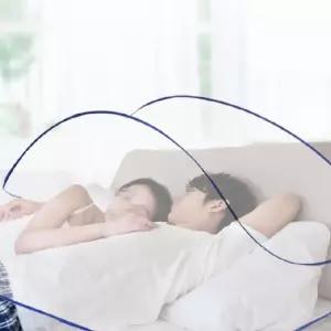 방충망 모기장 폴딩 얼굴 가리는 모기망 침대