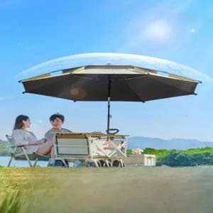 다주다몰 캐노피천막 웨건파라솔 우산 차양막 그늘막 대형 수레