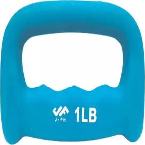 JFIT 네오프렌 D 그립 덤벨 싱글 웨이트 LB5LB 논슬립 핸드 인체공학적 디자인 1 Pound