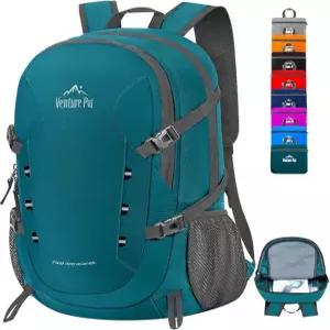 벤처 팔 40L 경량 패커블 여행용 하이킹 백팩 데이팩 40L A1-green