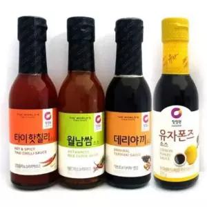 나들이 월남쌈용 청정원 핫칠리소스 월남쌈소스 데리야끼소스