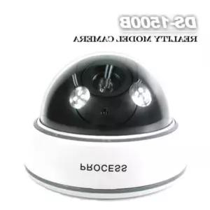 CCTV 돔형 Coms 모형CCTV카메라 LED작동