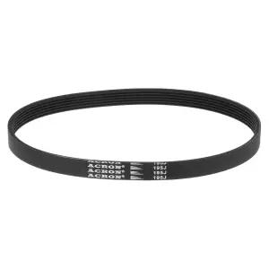 uxcell 195J6 고무 폴리 V 벨트 6 리브 PJ 19.5 길이 x 폭 0.55 두께 0.14 산업용 변속기 구동