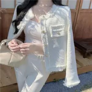 여성 여름 에어컨바람막이 가벼운  크롭 자켓 아우터  데일리 숏자켓