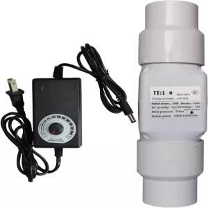 TTiLoe 2 18W 인라인 덕트 팬 속도 조절기 50mm PVC 파이프 인터페이스 12V 32 CFM HVAC 및 다락방 주방