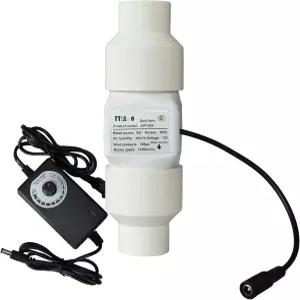 TTiLoe 인라인 덕트 팬 2인치 50mm PVC 파이프 인터페이스 6W 12V 22 CFM 환기 배기 부스터 성장 텐트