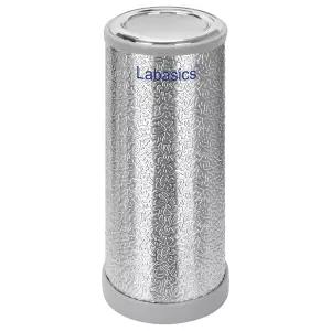라바식 랩 듀어 플라스크 고보로실리케이트 유리 진공 실버 라이너 톨 350ml 용량 드라이스 및 액체 질소