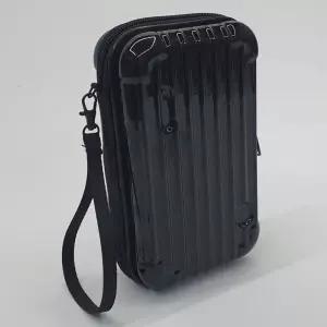 가방 여행가방 여행용 미니 하드캐리어 블랙 파우치