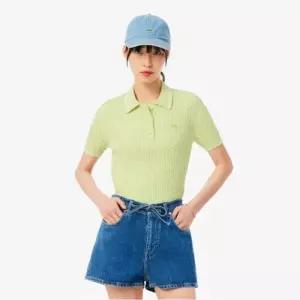 매장정품 라코스테 여성 26SS 티핑 케이블 스웨터 폴로 셔츠 AF0972-56G-BIC 179435