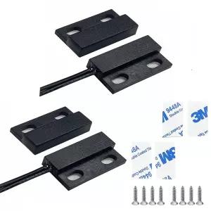 마그네틱 리드 스위치 유선 도어 윈도우 접촉 센서 마이크로 일반 개방 알람 없음 10W 100V 0.5A DC 5V 12V