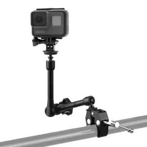 가방 케이스 거치대 집게 모니터 홈캠 클램프 매직 카메라 마운트 조명 슈퍼 DSLR