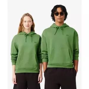 매장정품 라코스테 LACOSTE 남성 크록 시그니처 루즈핏 후드 스?셔츠 SH7741-56G 02M SH7741-56G02M 17724